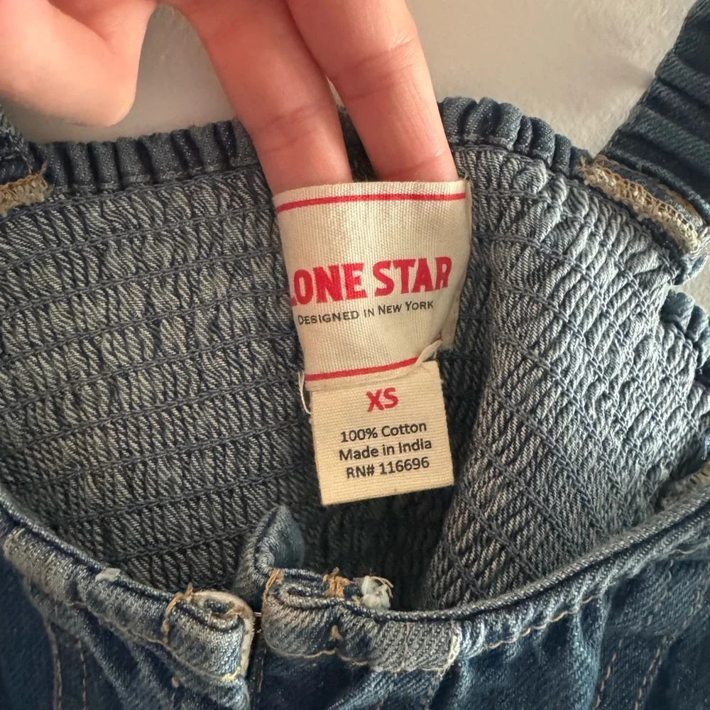 Lone Star Denim Corset Top - Picture 3 of 5